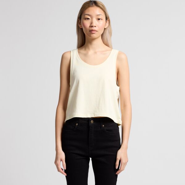 AS Colour - WO's Crop Singlet Thumbnail