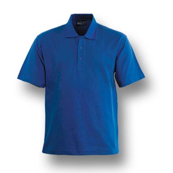 Bocini - Plain Colour Poly Face Cotton Backing Short Sleeve Polo Thumbnail