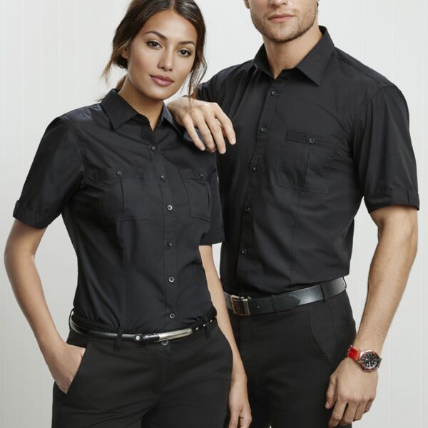Biz Collection - Mens Bondi Short Sleeve Shirt Thumbnail