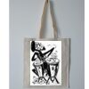 Budget Calico Tote Bag Thumbnail