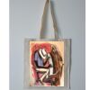 Budget Calico Tote Bag Thumbnail